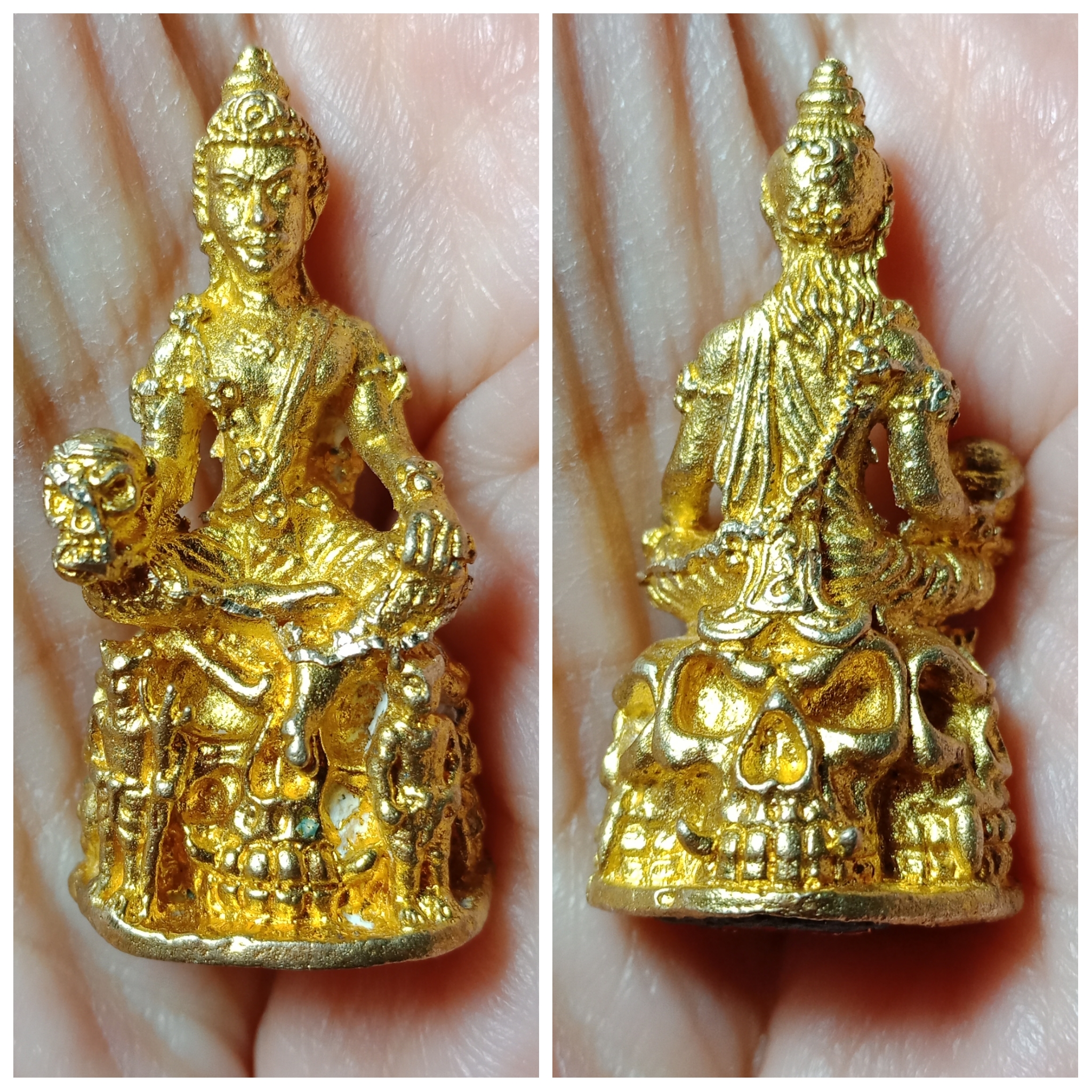 ท้าวพญายม ศิษย์สร้างถวาย (หลวงปู่ลุน วัดโพนแพง จ.ขอนแก่น) ปี 2562 เนื้อกรรมการ