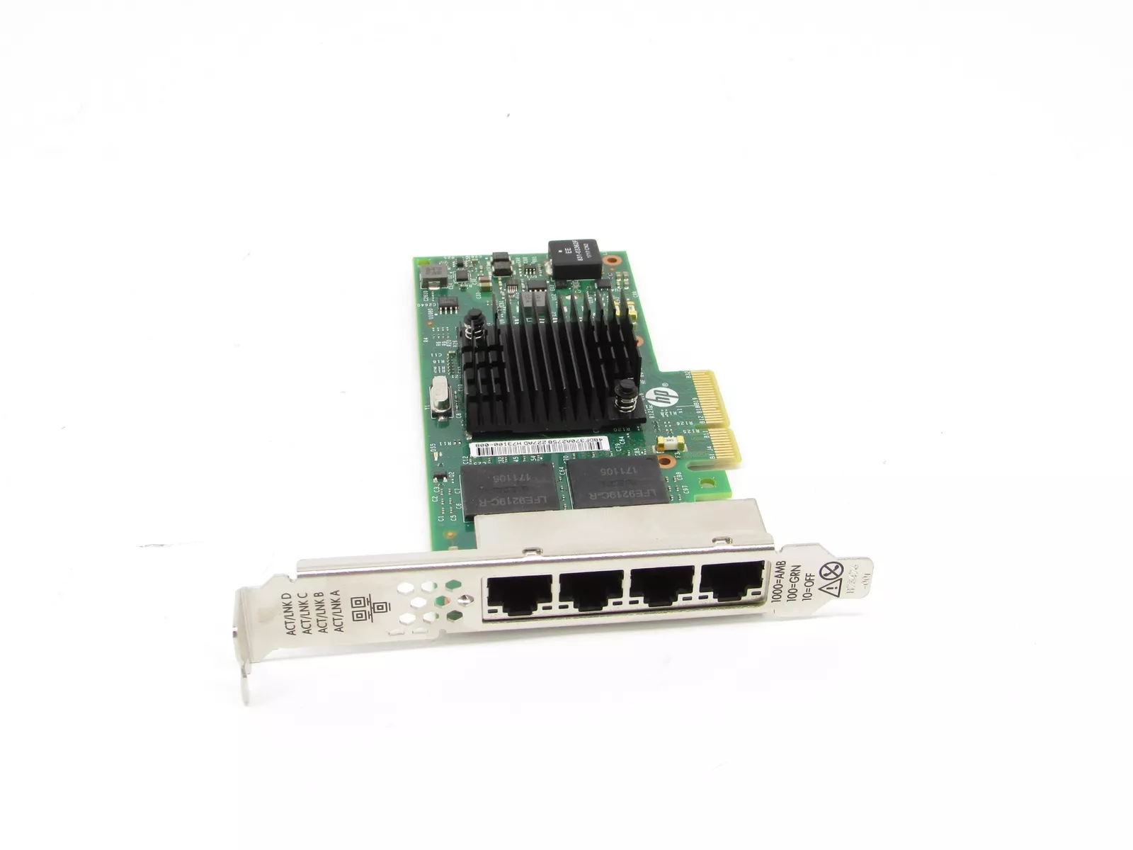 HP 366T 1GB Quad-Port 4-Port Ethernet Network Adapter Card // 816551-001, 811544-001, HSTNS-B069, (Used) // สินค้ารับประกัน โดย บริษัท อะไหล่เซิร์ฟเวอร์ จำกัด