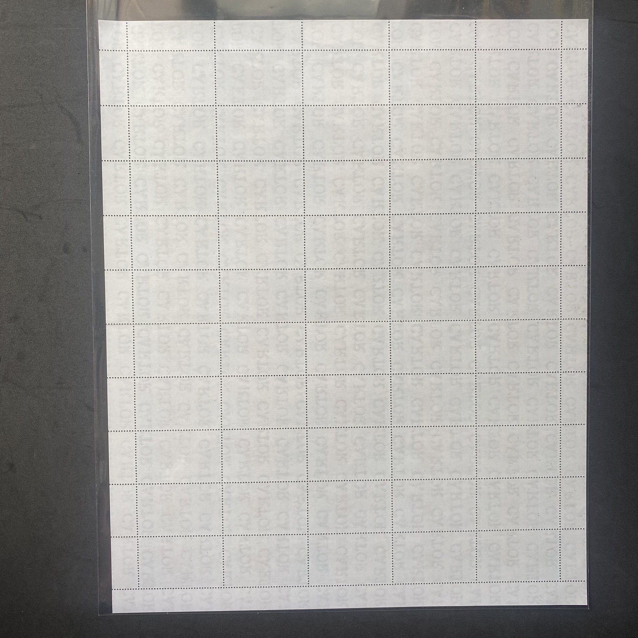 แสตมป์ครบรอบ 20 ปี อาเซียน (เต็มแผ่น)