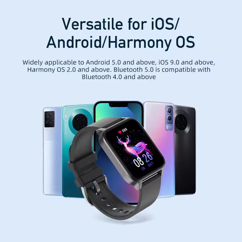 H8 FULL SCREEN SPORTS SMART WATCH