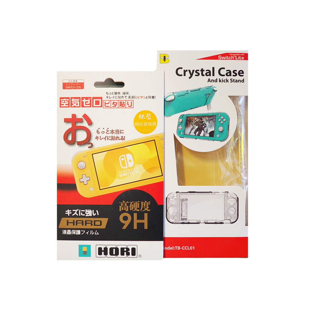 Nintendo Switch Lite Silicone Cover + Screen Protector(Glass)