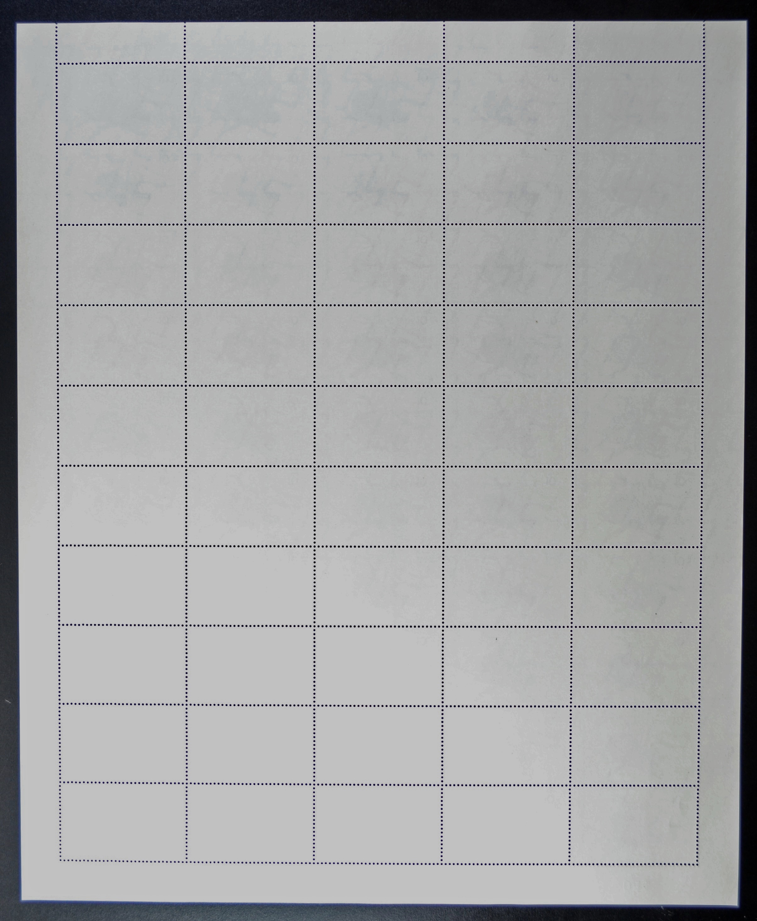 แสตมป์แมลง (ชุด1) (เต็มแผ่น50ดวง)