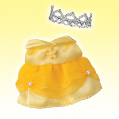ซิลวาเนียน ชุดราตรีสีเหลืองสำหรับพี่สาว (JP) Sylvanian Families Girl's Dress