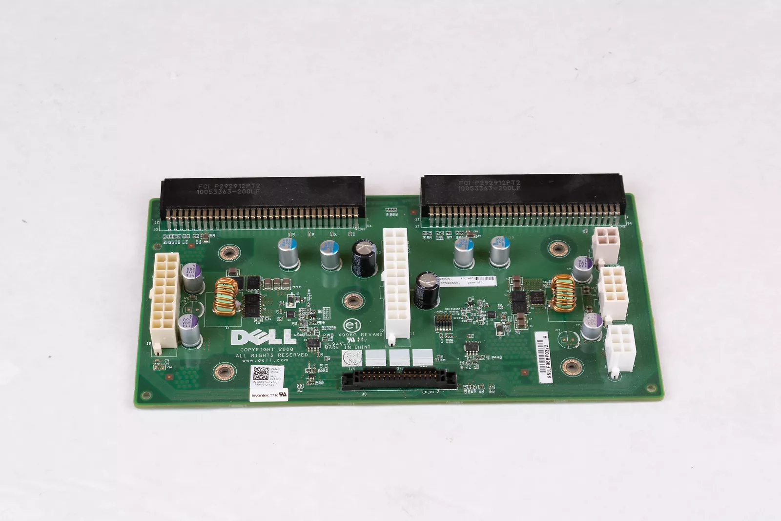 Dell PowerEdge T710 Power Supply Backplane Board // D847H / 0D847H (Used) // สินค้ารับประกัน โดย บริษัท อะไหล่เซิร์ฟเวอร์ จำกัด