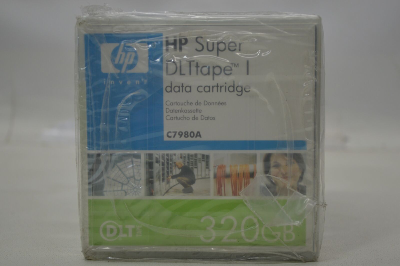 HP C7980A Super DLT Tape 320GB Data Cartridge (New) // สินค้ารับประกันโดย บริษัท อะไหล่เซิร์ฟเวอร์ จำกัด