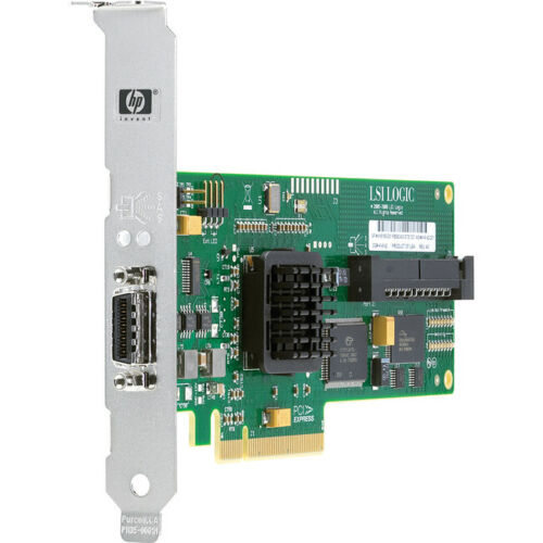 HP LSI SAS3442E-HP SATA Host Bus Adapter (HBA) RAID LP PCI-e Card / 416155-001 / 414142-001 (Used) // สินค้ารับประกัน โดย บริษัท อะไหล่เซิร์ฟเวอร์ จำกัด
