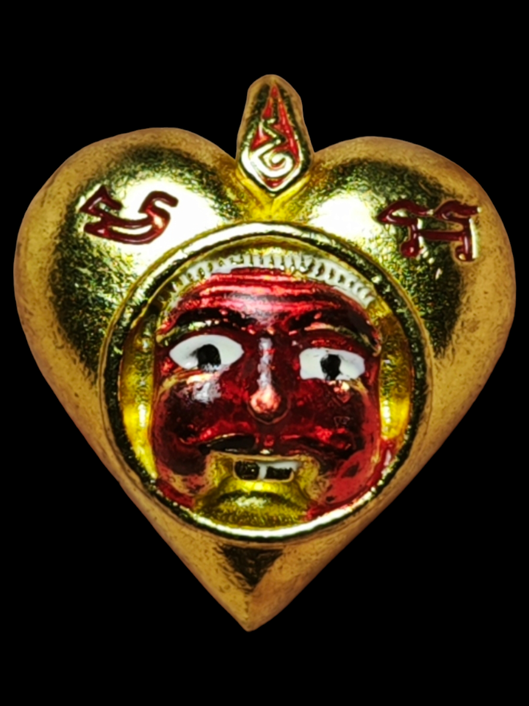 หัวใจตาพรานบุญหนุนดวง รุ่น “ชนะจน” (พุทธาคมเขาอ้อ) พระอาจารย์รรรสิริ สิรินฺธโร วัดภูเขาทอง อ.ควนขนุน จ.พัทลุง