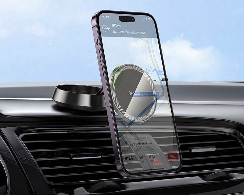 H83 METAL RING MAGNETIC CAR HOLDER (CENTER CONSOLE)