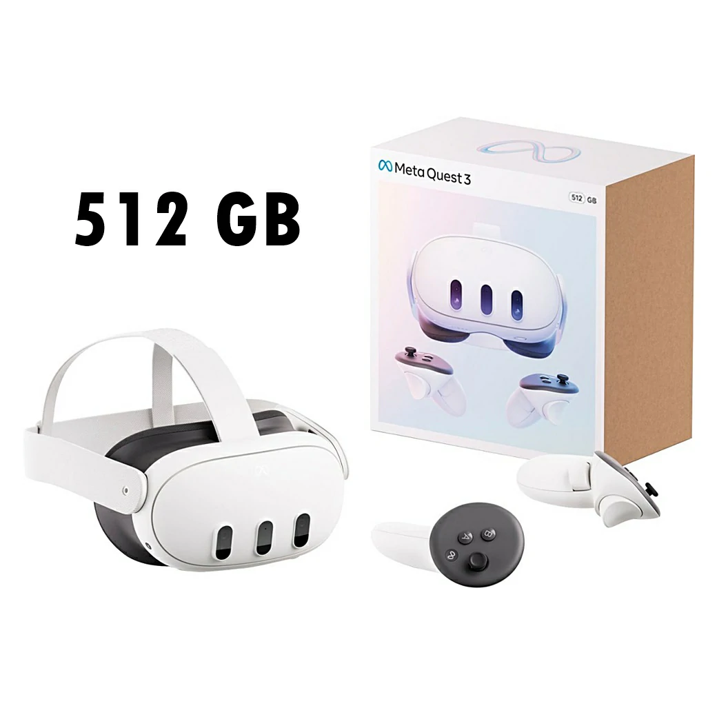 Meta Quest 3 (512 GB) – แว่น VR แห่งอนาคต เพื่อต้อนรับทุกคนเข้าสู่ยุคใหม่ รุ่นใหม่ล่าสุดจาก Meta (JAPAN)