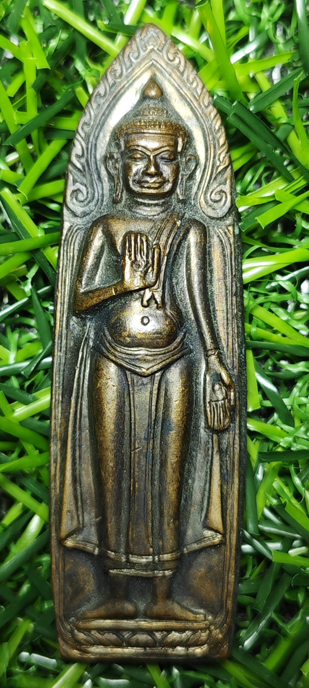 พระร่วงยุทธหัตถีดอนเจดีย์ ปี13 วัดป่าเลไลยก์วรวิหาร จ.สุพรรณบุรี หลวงปู่โต๊ะ ร่วมปลุกเสก