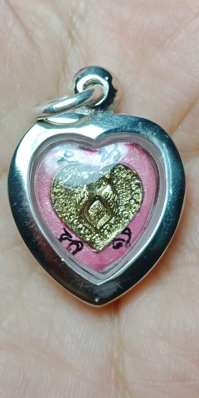 สาริกา หลวงพ่อสมชาย วัดหนองขริ้น พร้อมเลี่ยมเดิมจากวัด เด่น เจรจา เมตตา ค้าขาย