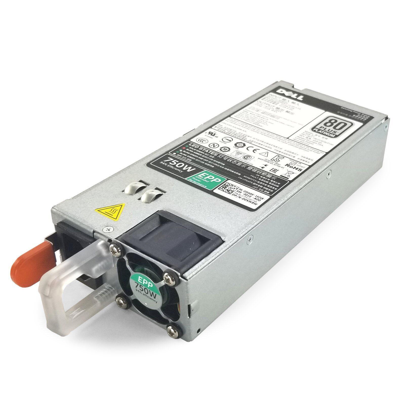 Dell R740 R530 R630 R730 R830 750W 80+ Platinum PSU (100-240V AC Input) // 05RHVV (Used) // สินค้ารับประกัน โดย บริษัท อะไหล่เซิร์ฟเวอร์ จำกัด