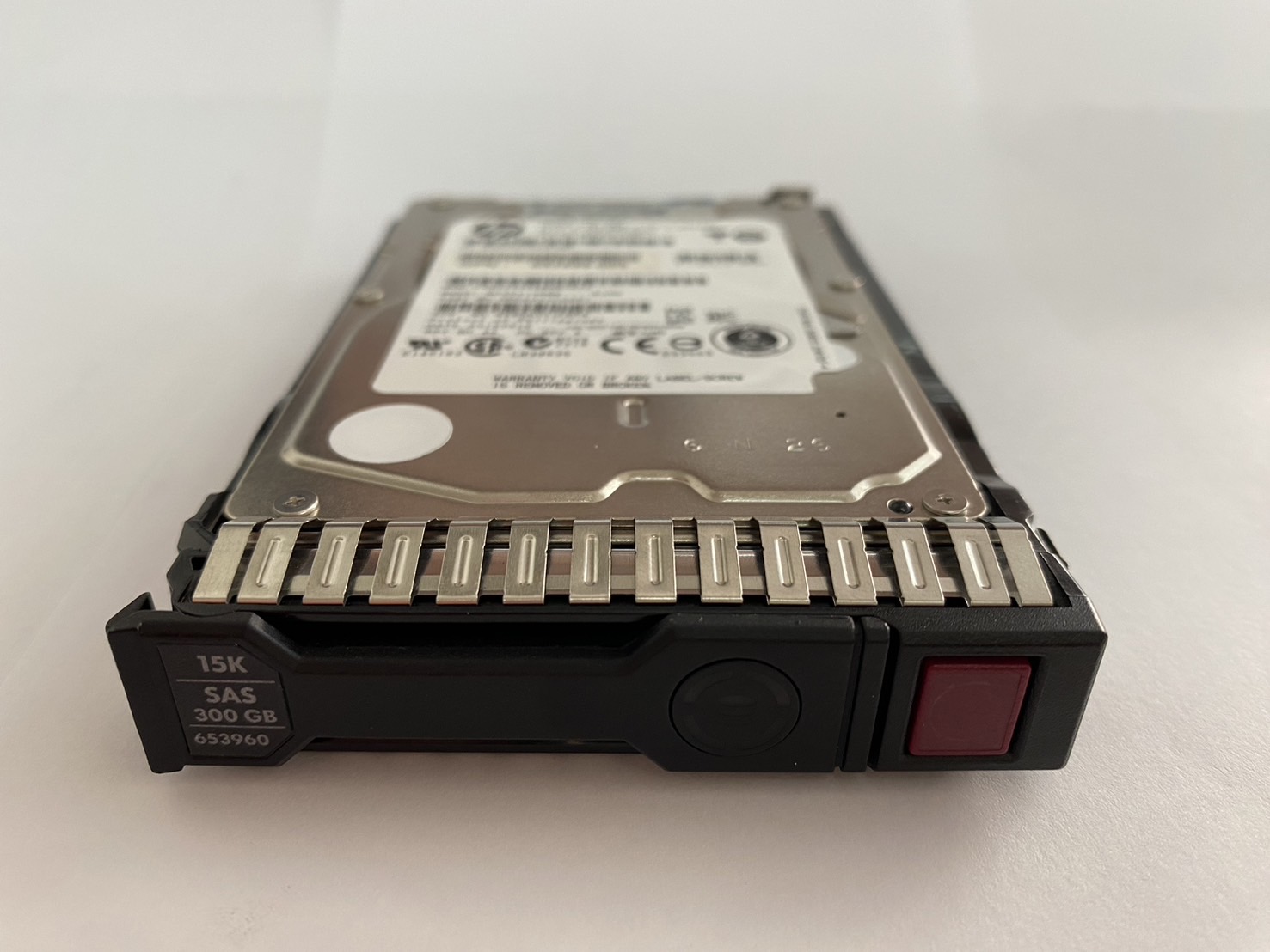 HP 300GB 15K 6G SAS 2.5" SC Hard Drive G8 G9 // HDD 652625-002 / Tray 653960-001 / GPN 652599-003 / EH0300FCBVC / MK3001GRRB (Used) // สินค้ารับประกัน โดย บริษัท อะไหล่เซิร์ฟเวอร์ จำกัด