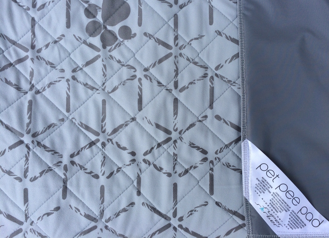Pet Pee Pad แผ่นซับปัสสาวะสัตว์เลี้ยง แบบซักได้ 5 in 1 ขนาด M 40x60 ซม.