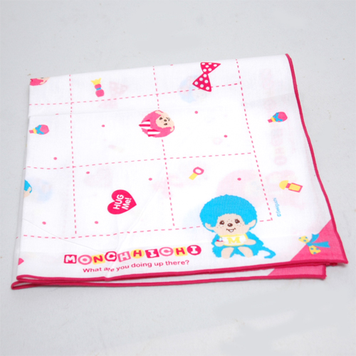 ผ้าเช็ดหน้า ลิงมอนจิจิ Monchhichi 48x48 cm Handkerchief