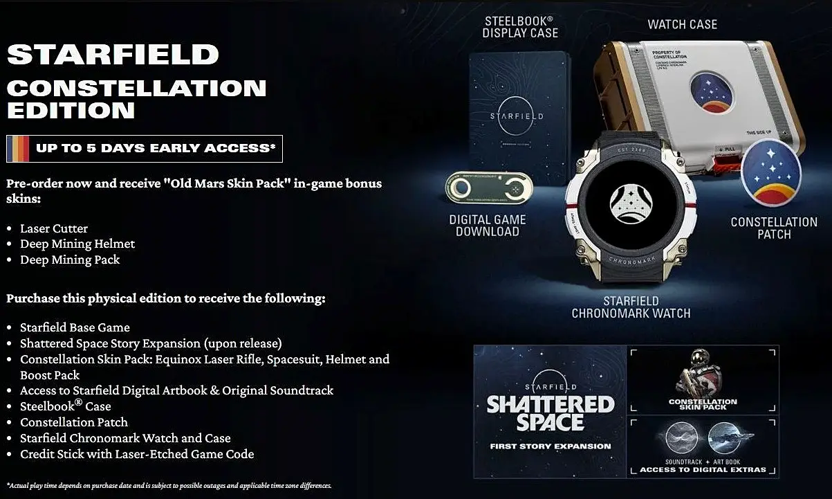 XBS- Starfield Constellation Edition