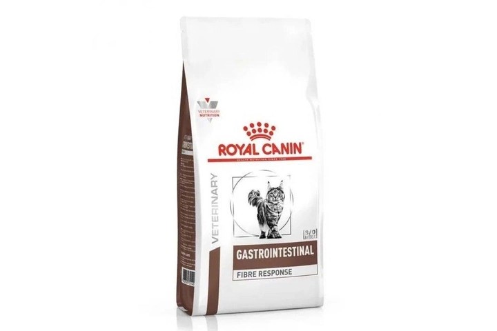 Royal canin Vet feline fiber response 2kg สำหรับแมวที่มีภาวะท้องผูก ปรับสมดุลลำไส้ ขนาด 2 กก.