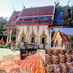 กระเบื้องเทพพนม