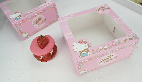 กล่องเค้ก 3 ปอน Hello Kitty