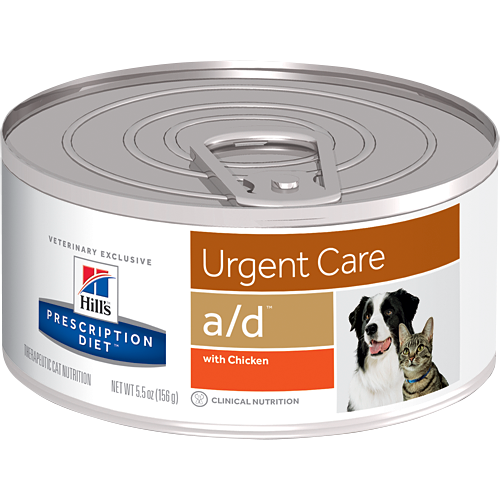 Hill' s Prescription Diet a/d Canine/Feline Critical Care อาหารชนิดเปียกสำหรับสุนัข และแมวเพื่อการบำรุงร่างกาย ฟื้นตัวหลังการป่วย หลังอุบัติเหตุ หลังผ่าตัด และโลหิตจาง
