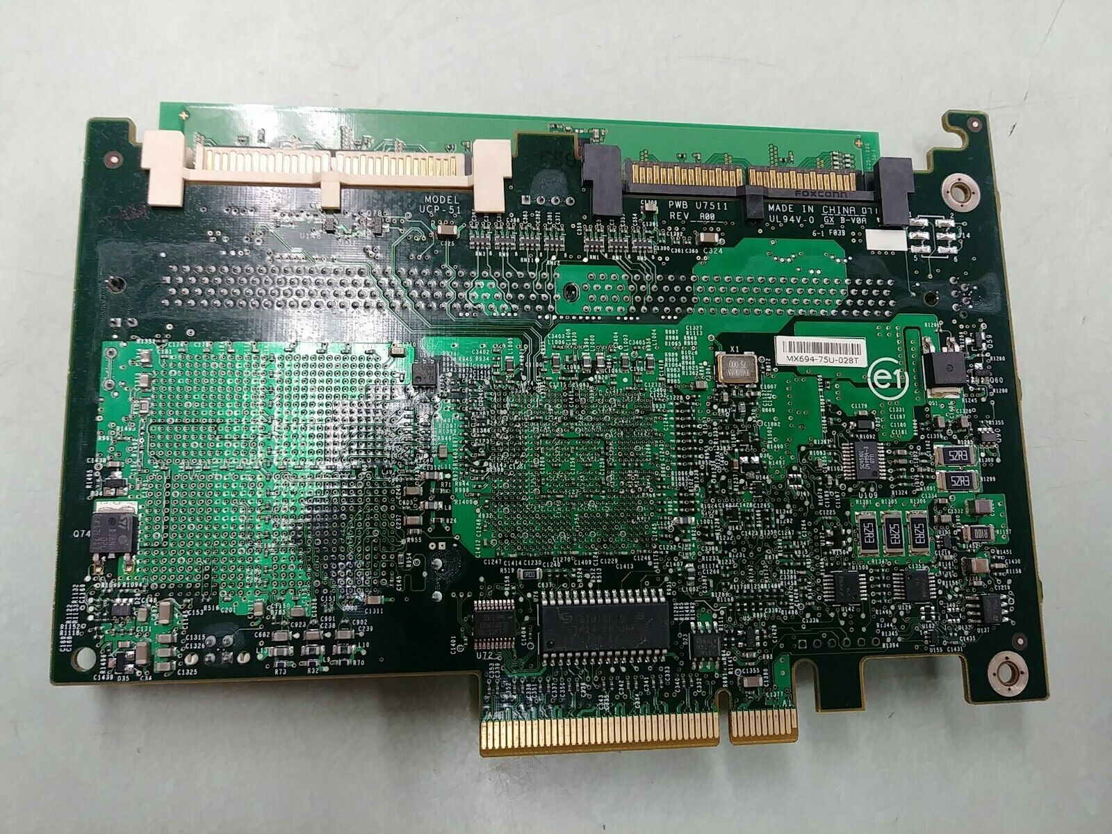 Dell UCP-51 PWB U7511 Raid Controller Card GT281 0GT281 + 256MB HYS72T32000DR-5-A (Used) // สินค้ารับประกัน โดย บริษัท อะไหล่เซิร์ฟเวอร์ จำกัด
