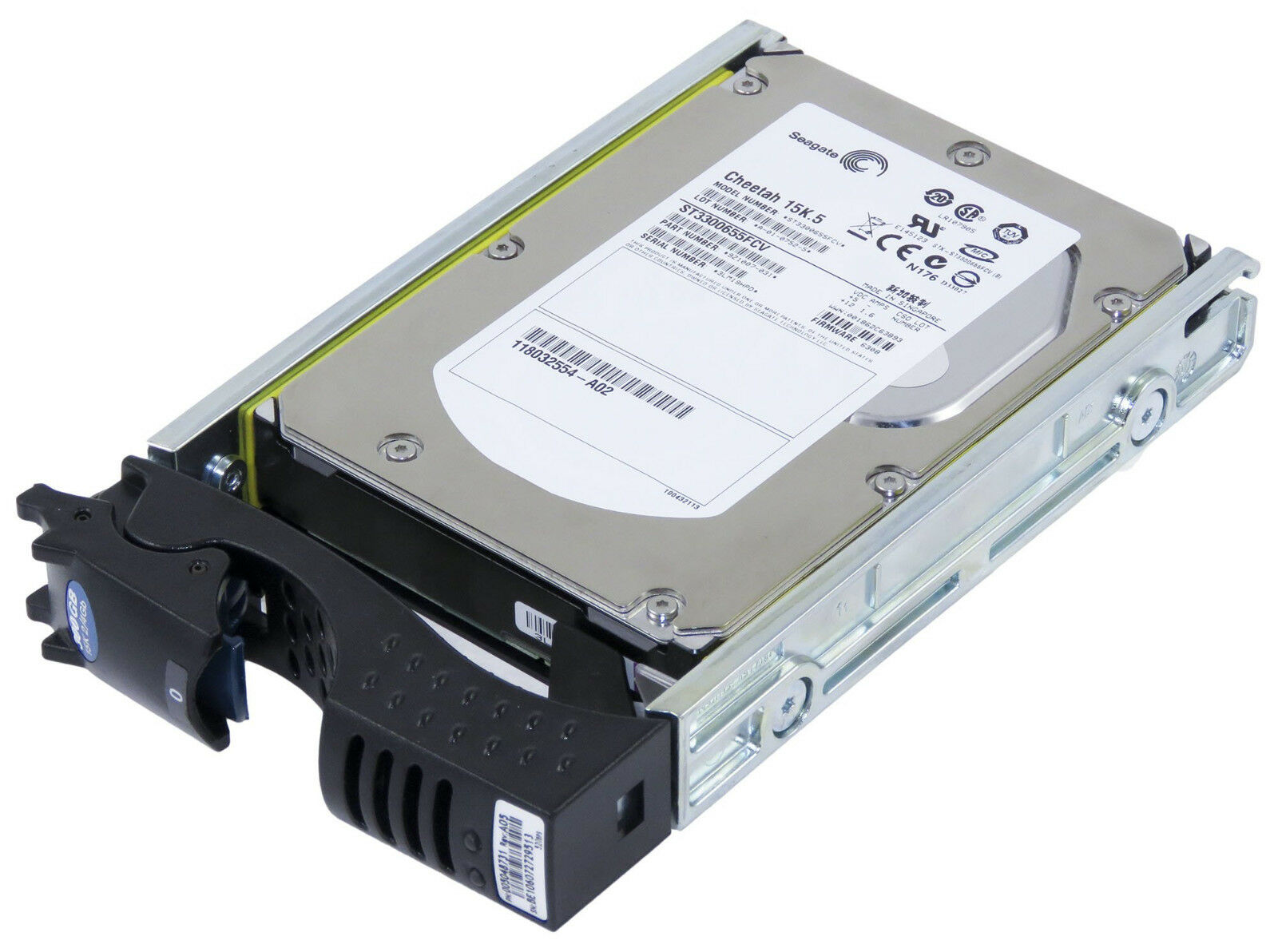 EMC² 300GB 15KFC-AL 2Gb/4Gb + Caddy // 005048731 / 118032554-A02 / Seagate ST3300655FCV (Used) // สินค้ารับประกัน โดย บริษัท อะไหล่เซิร์ฟเวอร์ จำกัด