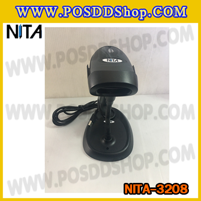 ฺBarcode scanner NITA 3208 2D เครื่องอ่านบาร์โค้ด เครื่องสแกนสินค้า เครื่อง Scan Barcode เครื่องอ่านบาร์โค้ดแบบ 2D ยี่ห้อ NITA รุ่น 3208