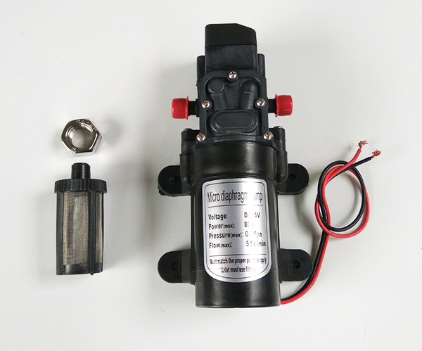 ปั๊มน้ำแรงดันสูง DC24V 90M 5.5L/min