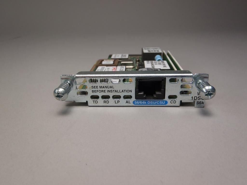 Cisco WIC-1DSU-56K -Router สินค้ารับประกัน โดย บริษัท อะไหล่เซิร์ฟเวอร์ จำกัด.