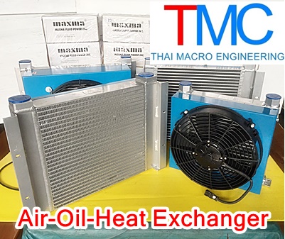 Air-Oil-Heat Exchanger maxma MAHE-AH1012CA(12V./100L)