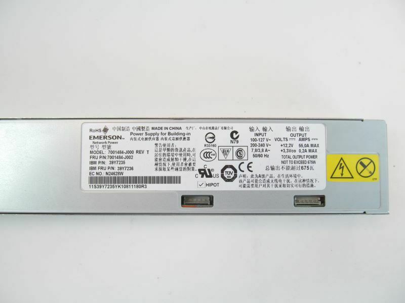 IBM System x3650 x3550 x3630 x3620 M3 675W Power Supply 7001484-J000 7001484-J002 / 39Y7236 / 39Y7235 // (Used) // สินค้ารับประกัน โดย บริษัท อะไหล่เซิร์ฟเวอร์ จำกัด