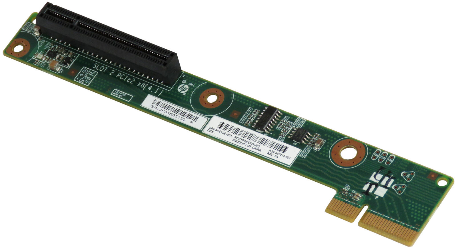 HP DL360e G8 Riser Card // 685186-001 / 647416-001 (Used) // สินค้ารับประกัน โดย บริษัท อะไหล่เซิร์ฟเวอร์ จำกัด