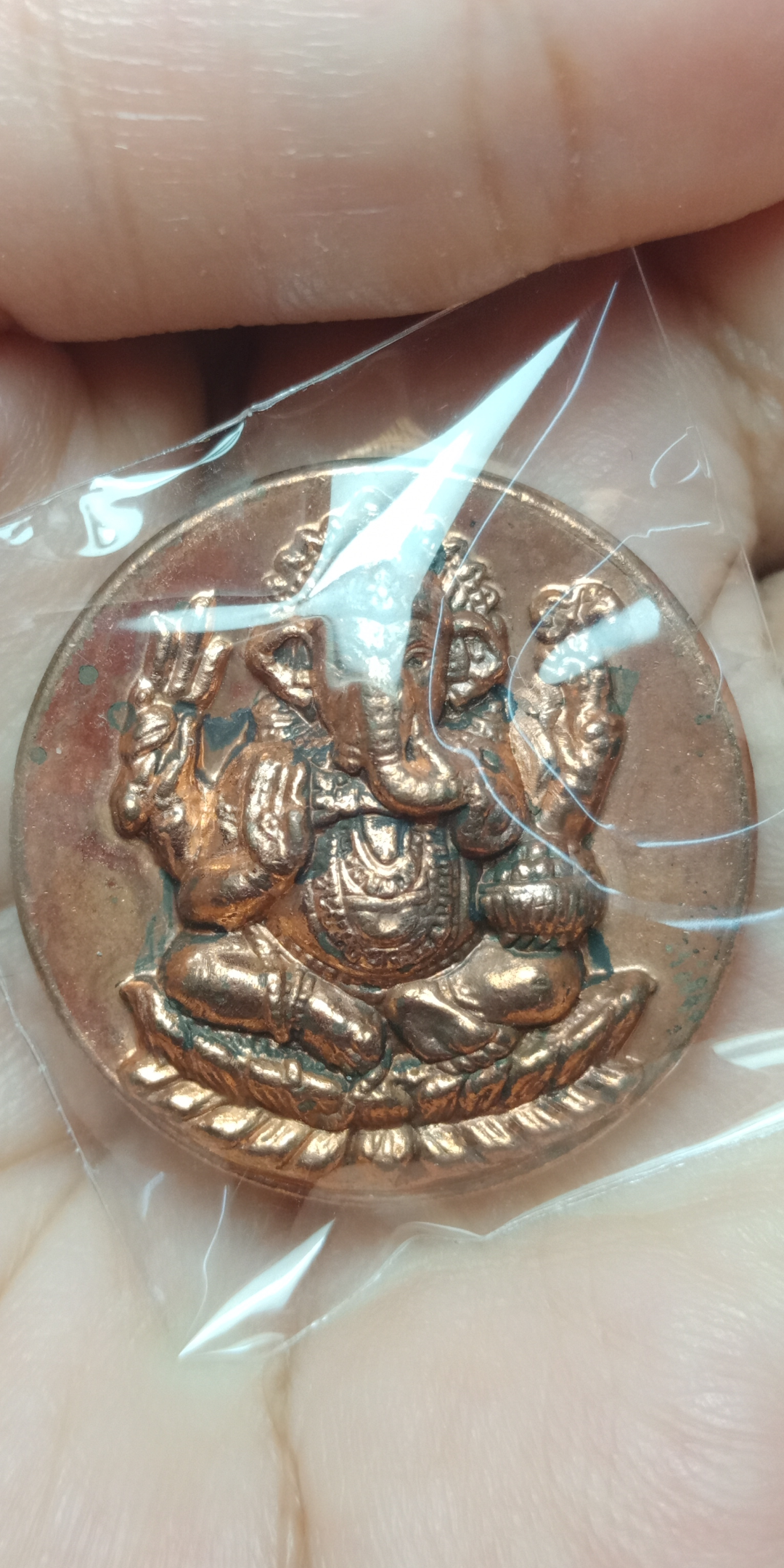 พระพิฆเนศวร์ รุ่นบูชาครู พระอาจารย์ติ๋ว วัดมณีชลขันฑ์ ๒๕๕๐