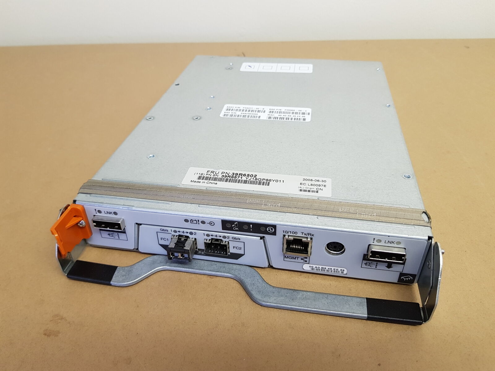 IBM DS3400 Dual Port 4G Fibre Channel Controller // 39R6502 / 39R6571 / P34477-02-B / P20966-08-C (Used) // สินค้ารับประกัน โดย บริษัท อะไหล่เซิร์ฟเวอร์ จำกัด