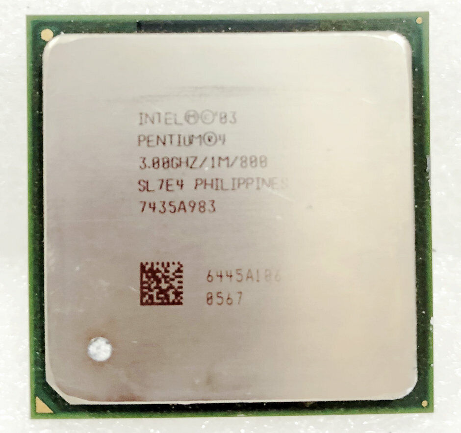 Pentium 4 3.0GHZ HT Socket 478 CPU 3.0/1M/800 SL7E4 (Used) // สินค้ารับประกัน โดย บริษัท อะไหล่เซิร์ฟเวอร์ จำกัด