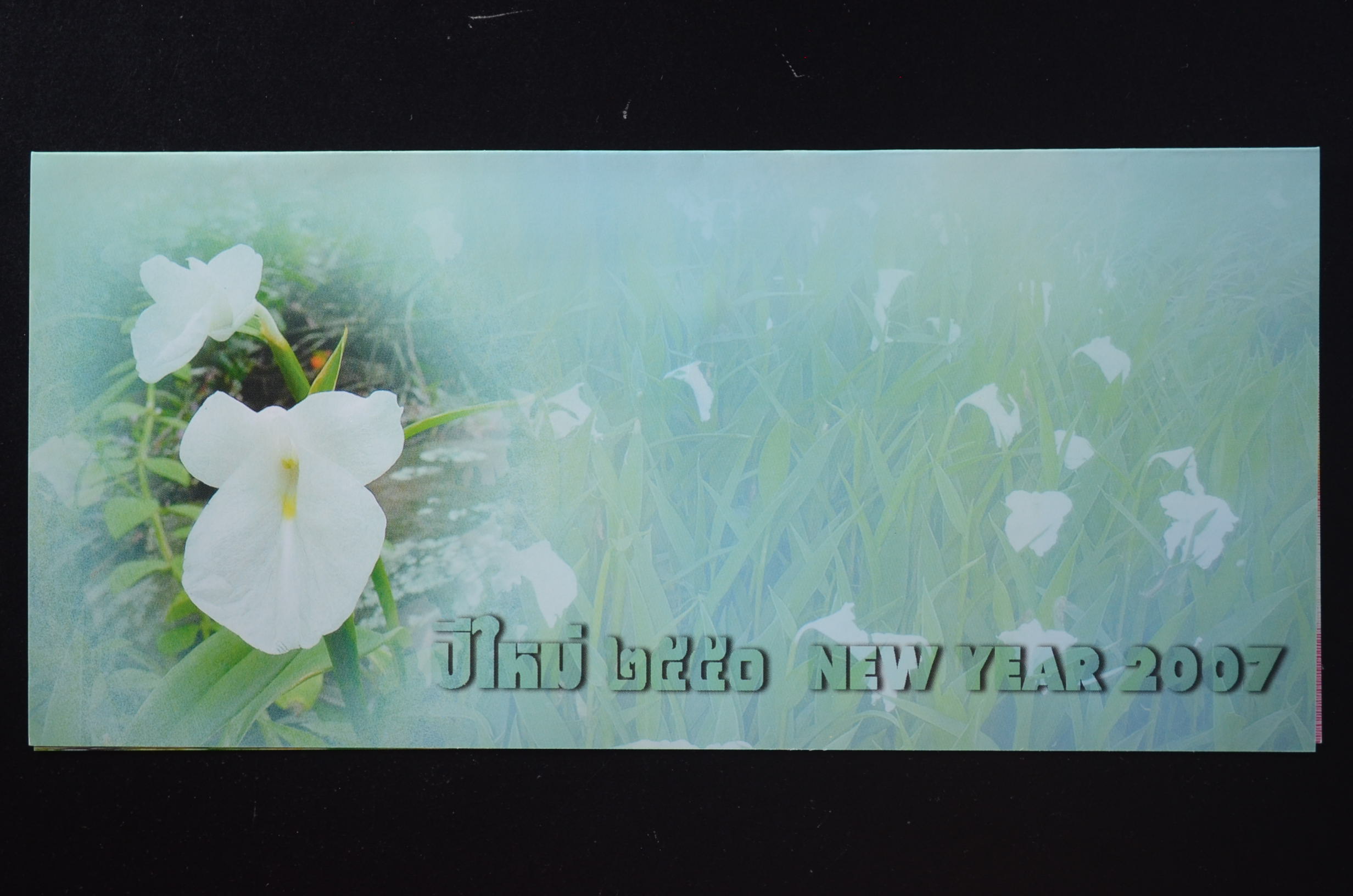 บัตรตราฯ แสตมป์ปีใหม่ 2550