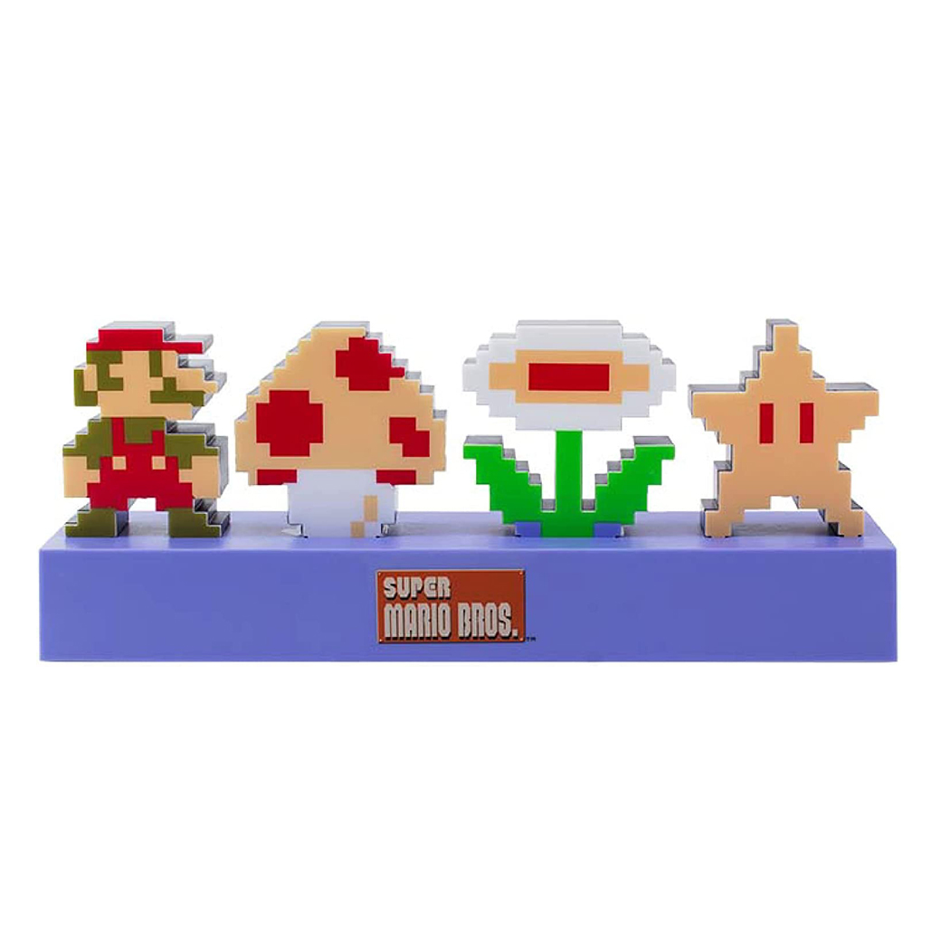 Super Mario Bros Icons Light - Blue