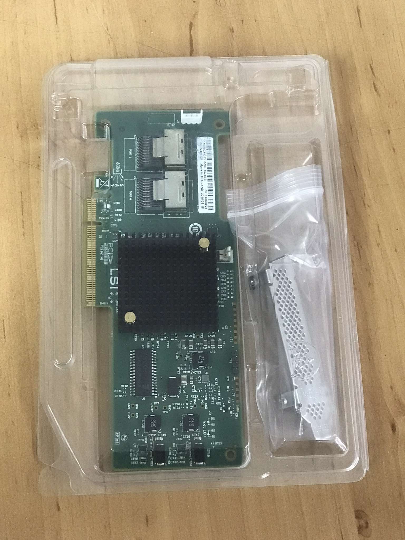 (New) IBM M1115 Serve Raid SAS/SATA PCI-e RAID Controller LSI SAS 9223-8i // 46C8928 // สินค้ารับประกัน โดย บริษัท อะไหล่เซิร์ฟเวอร์ จำกัด