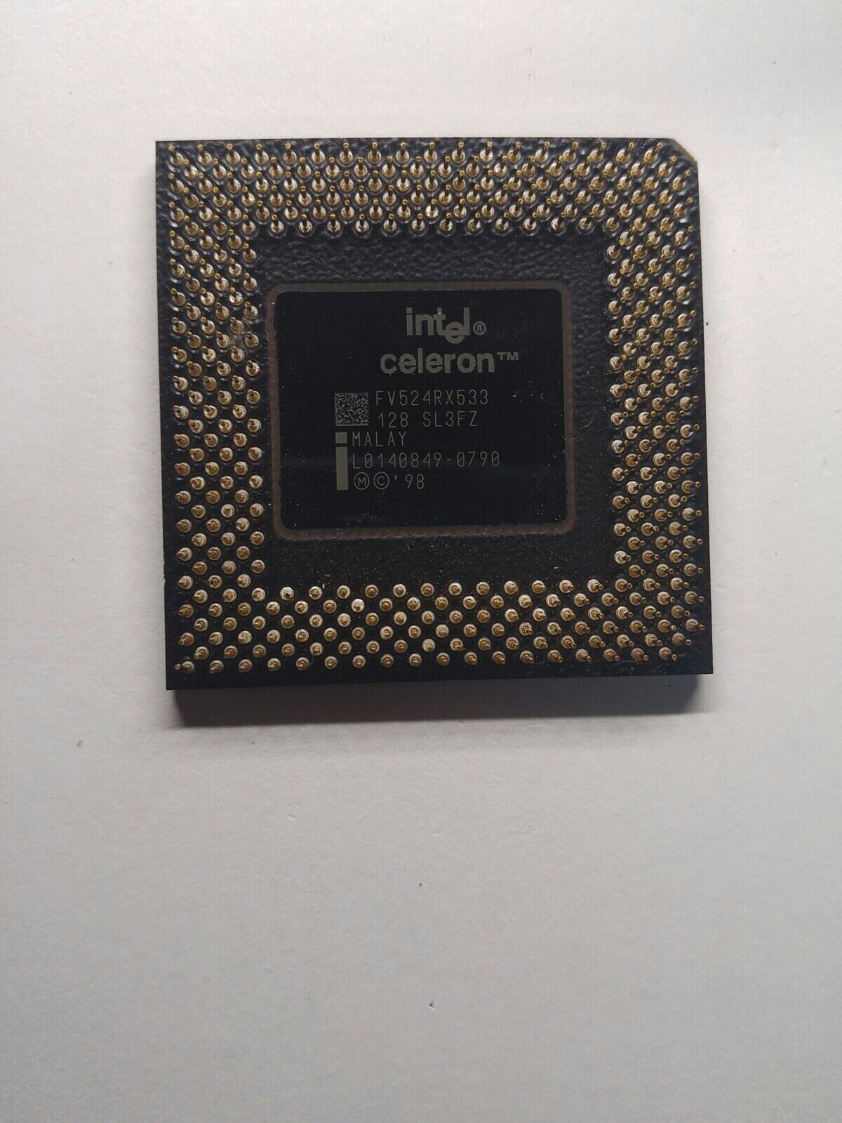 Intel Celeron SL3PZ 533MHz/128K/66MHz Socket/Socket 370 CPU FV524RX533 Mendocino สินค้ารับประกัน โดย บริษัท อะไหล่เซิร์ฟเวอร์ จำกัด