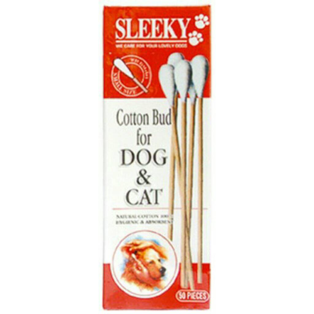 Sleeky cotton bud ขนาดเล็ก 50 ก้าน