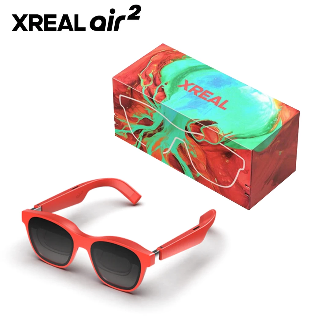 XREAL Air 2 (2023) Red – AR Glasses Gen-2