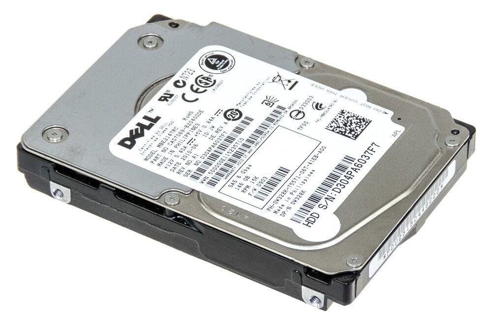 Dell 146GB 15K 6G SAS 2.5'' 16MB Hard Disk // 0K532N / MBE2147RC (Used) // สินค้ารับประกัน โดย บริษัท อะไหล่เซิร์ฟเวอร์ จำกัด