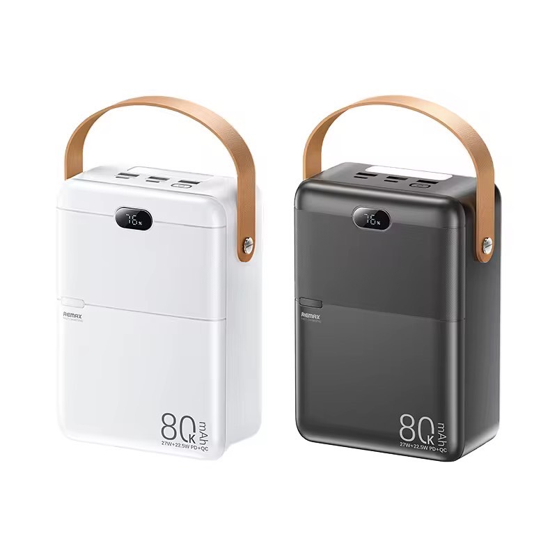 RPP-118 PILOTEER SERIES 27W+22.5W PD+QC FAST CHARGING POWERBANK 80000mAh