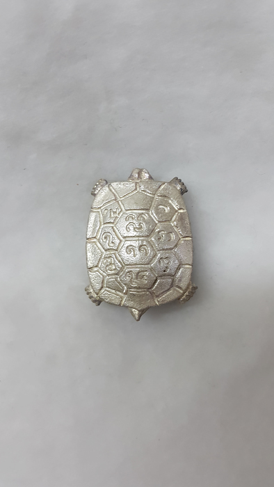 พระปิดตาพญาเต่าเรือน เนื้อเงิน หนาๆๆ หนักๆๆ รุ่นเงินล้าน ปี 2538