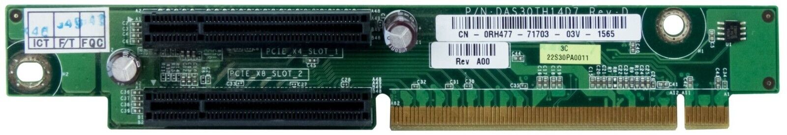 Dell Riser 2xPCI-E PowerEdge 860 / 0RH477 / RH477 (Used) // สินค้ารับประกัน โดย บริษัท อะไหล่เซิร์ฟเวอร์ จำกัด