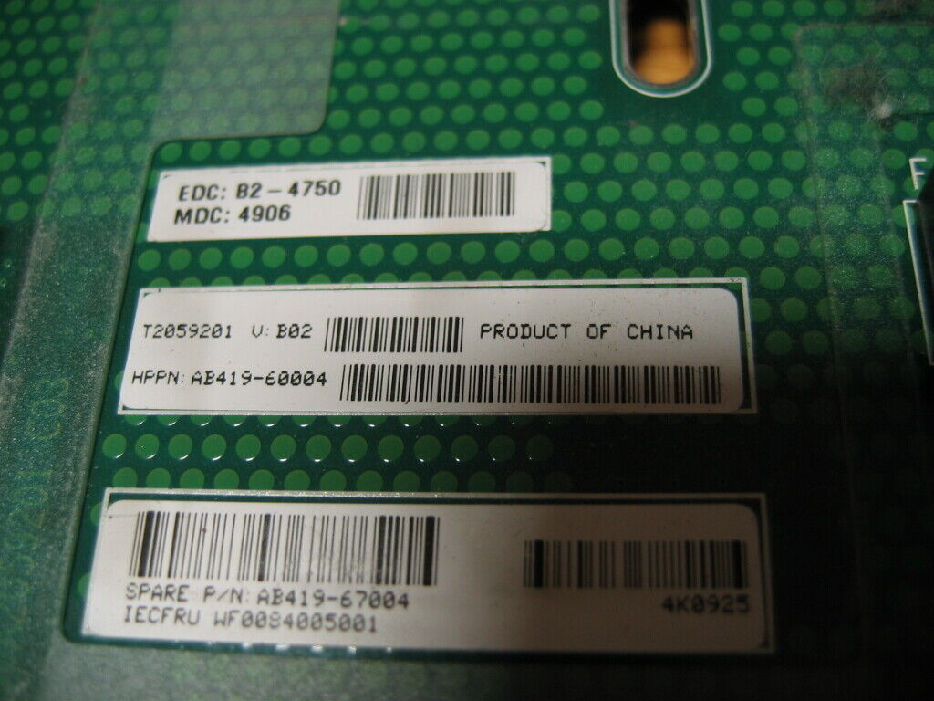 HP Integrity System Board EDC: B2-4750 / AB419-60004 / AB419-67004 (Used) // สินค้ารับประกัน โดย บริษัท อะไหล่เซิร์ฟเวอร์ จำกัด