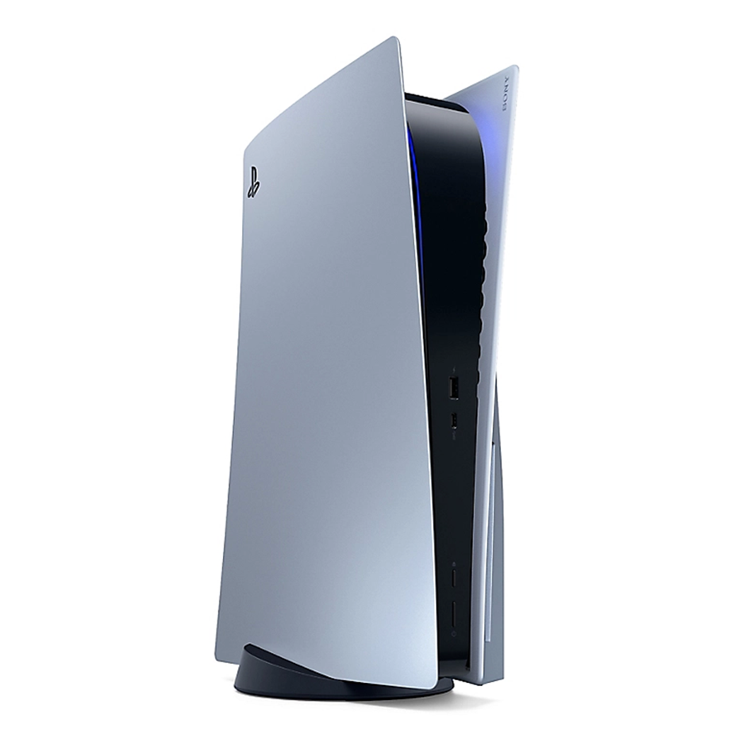 PS5 : Console Cover - Sterling Silver