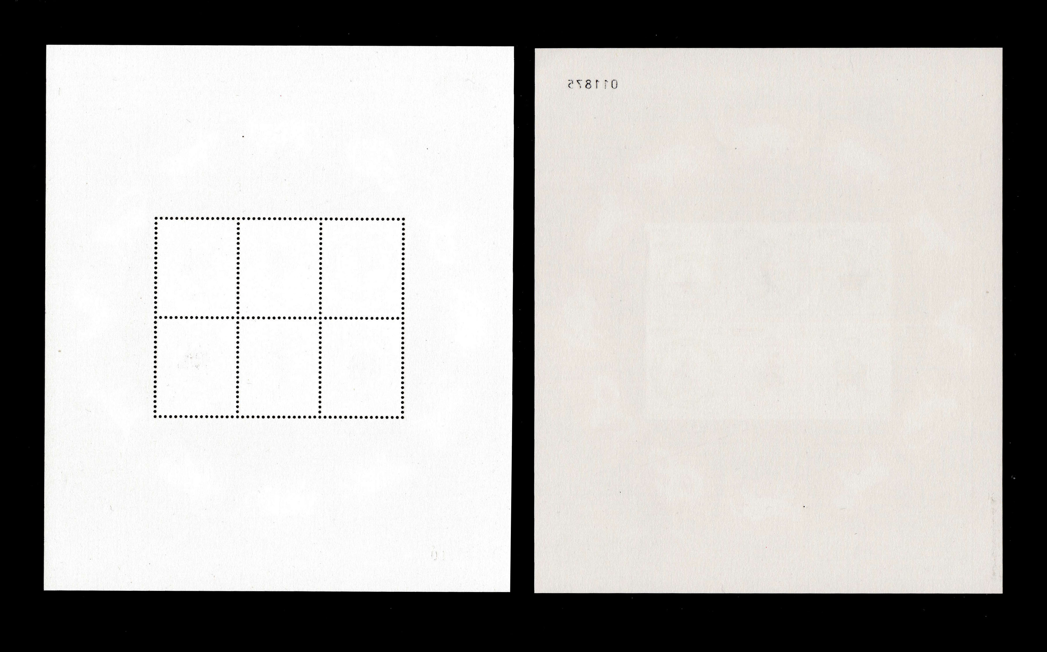 ชีทวันสงกรานต์ 2539 (6 ปีนักษัตร) แบบปรุ+ไม่ปรุ พิมพ์ทับงานแสตงตราไปรษณียากร จีน-ฮ่องกง