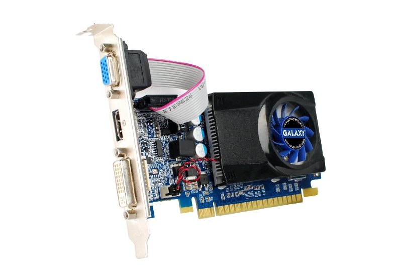 GALAXY 21GFE4HX2HUN GeForce 210 64-bit DDR2 PCI Express 2.0 x16 HDCP Ready Video Card (Used) // สินค้ารับประกัน โดย บริษัท อะไหล่เซิร์ฟเวอร์ จำกัด