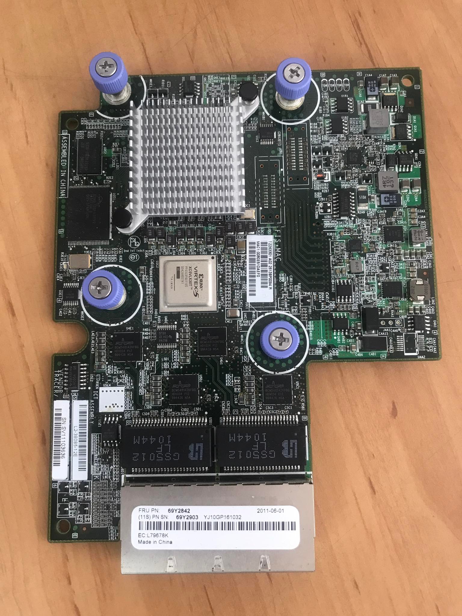 IBM DS3500 1GB ISCSI 4Port Daughter Card no face plate // 69Y2842 (Used) // สินค้ารับประกัน โดย บริษัท อะไหล่เซิร์ฟเวอร์ จำกัด